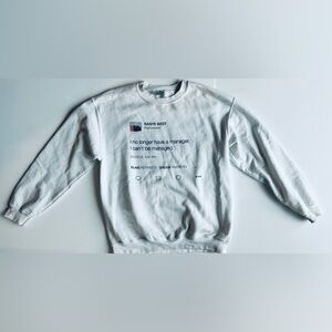 Kanye West tweet crewneck